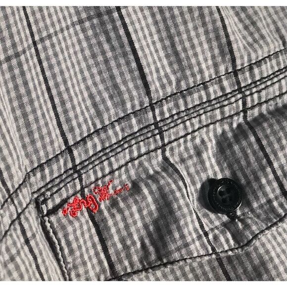 LRG Resolutionary Men’s Shirt Long Sleeve Collar 4X Checkered Casual - Picture 4 of 10